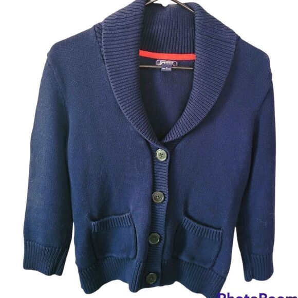 American Living 100% Cotton Cropped Sweater Cardigan, Size S - Picture 1 of 3